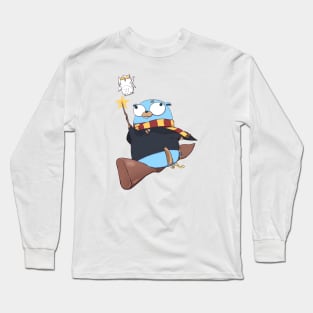 Golang Gopher Go Potter Long Sleeve T-Shirt